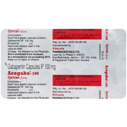 Acegaba 100 Capsule Acegaba 100 Capsule