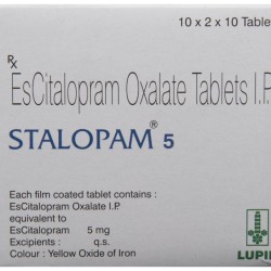 Stalopam 5 Mg View, uses, Price, Side effects