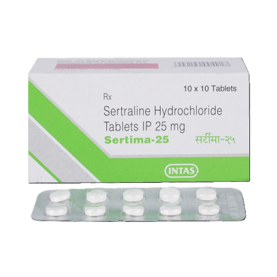Sertraline 25mg (Sertima)