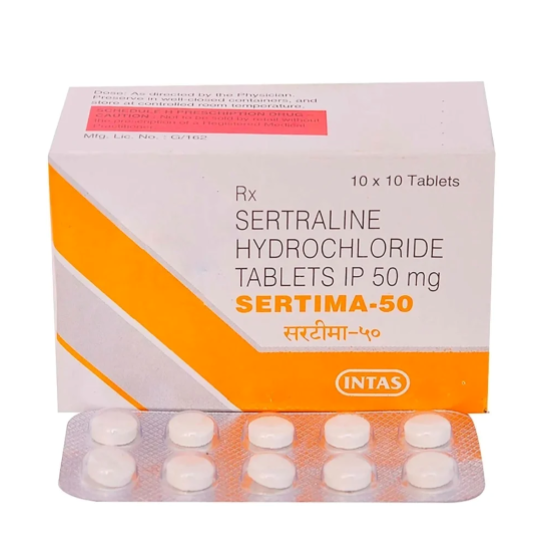 Sertraline 50 mg (Sertima)