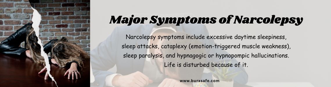 What are the 5 Major Symptoms of Narcolepsy
