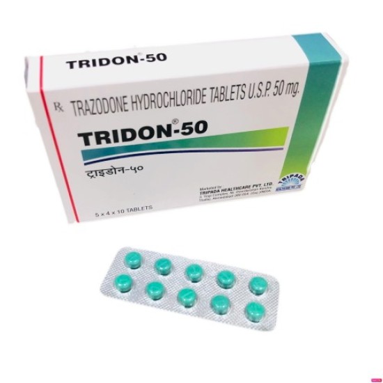 Tridon 50mg | Trazodone | Uses, View, Side effects