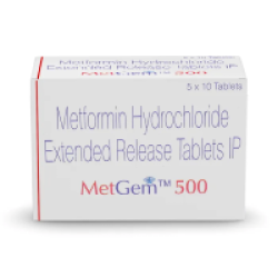 Metgem 500 Tablet ER