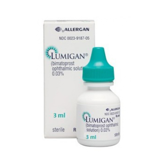Lumigan 0.03% eye drop uses, Price, Dosage, buy online