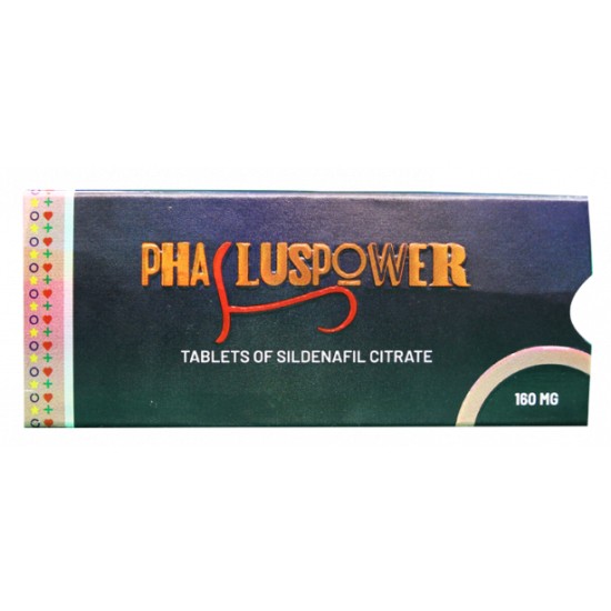 Phallus Power 160 Mg | Sildenafil | Uses, Dosage