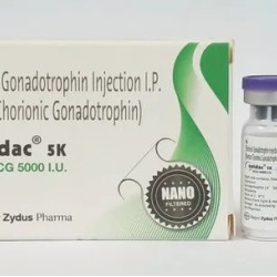 Ovidac 5000 IU HCG injection  uses, price, dosage