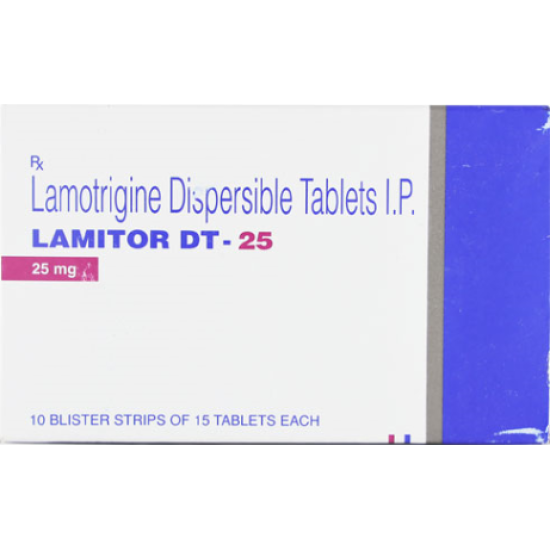Lamitor 25 Mg Tablet DT