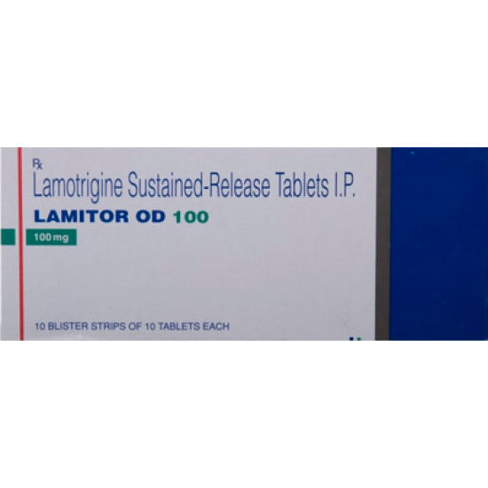 Lamitor OD 100 Mg Tablet SR