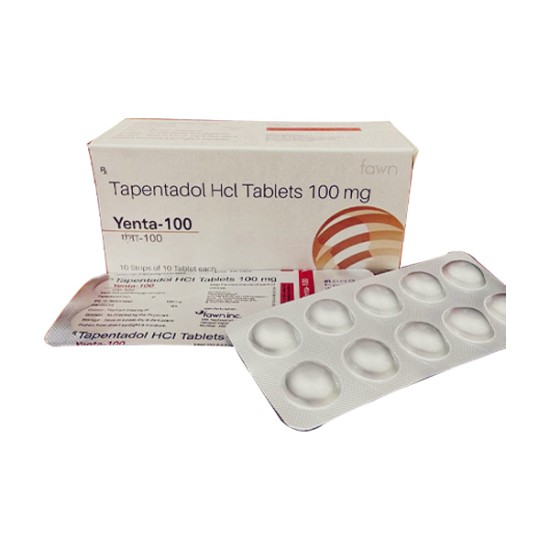 Buy Yenta 100mg Tablet uses to severe acute pain