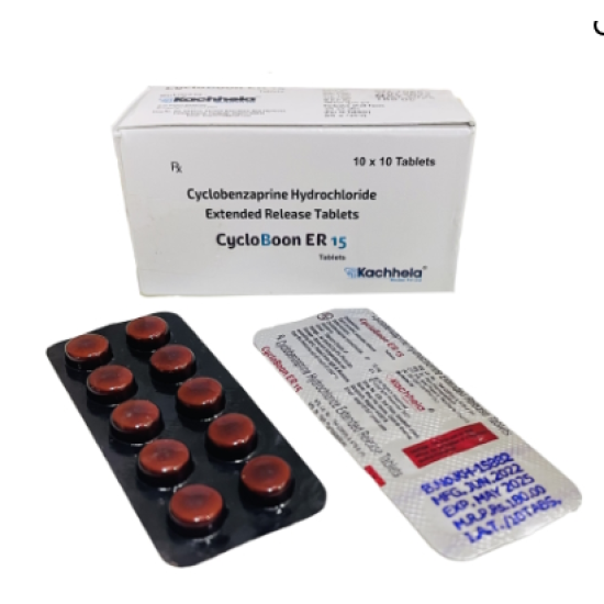 Cycloboon ER 15 mg Cyclobenzaprine uses, Dosage