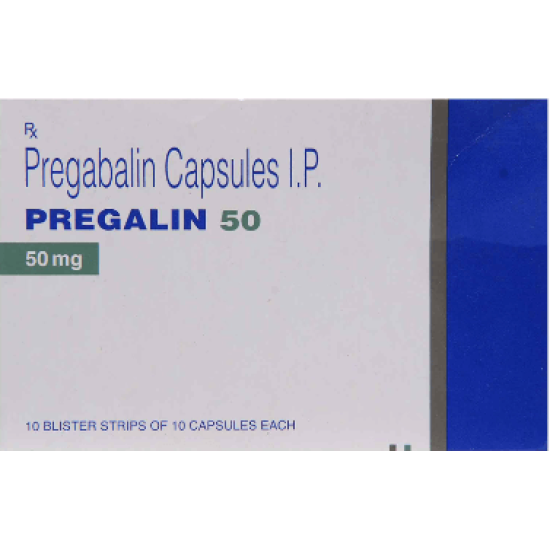 Pregalin 50 Mg Capsule (Pregabalin) uses, Dosage, price 