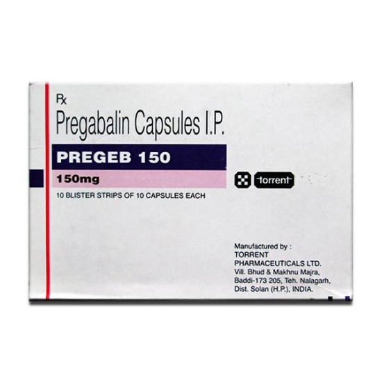 Pregabalin 150 mg Lyrica Capsule Best to Treat Epilepsy & Anxiety