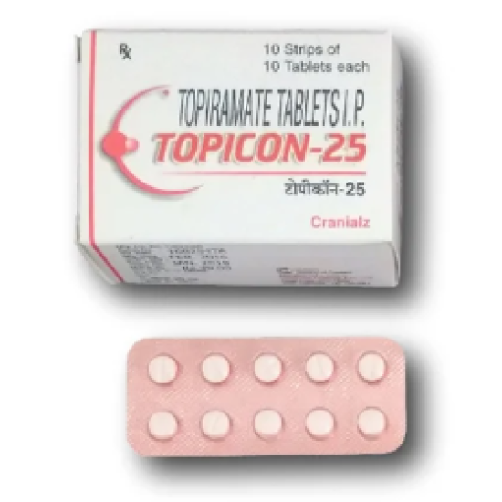 Topicon 25 Mg Tablet
