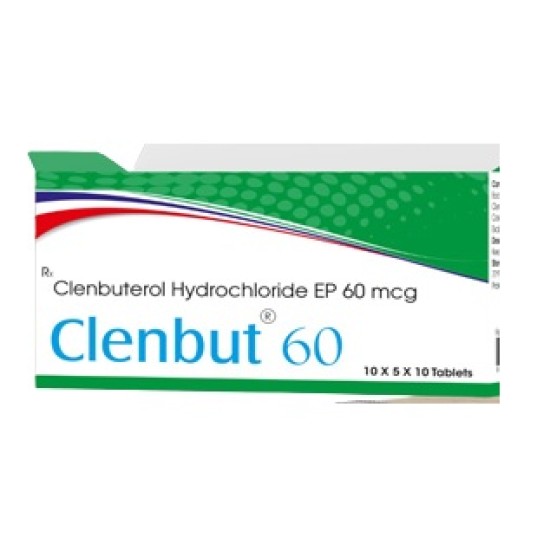 Clenbuterol 60mg Buy 1.05 Tablet For Weight Loss & Body Building