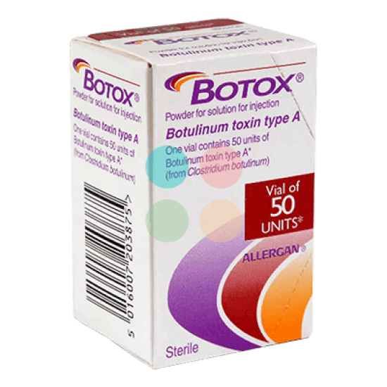 Buy Allergan Botox 50 units uses, views, side effects