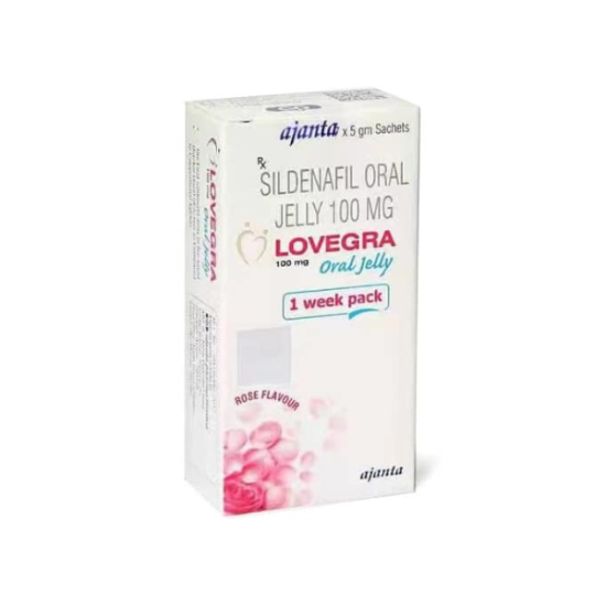Lovegra Oral Jelly 100mg (Female Sildenafil Citrate) buy online