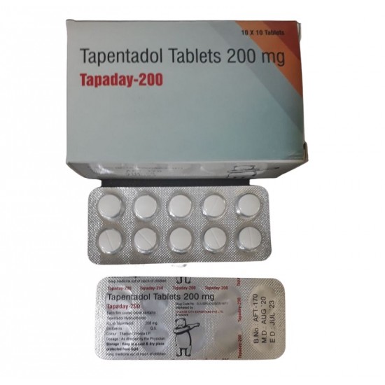 Buy Tapaday 200mg (Tapentadol) Treat Severe pain