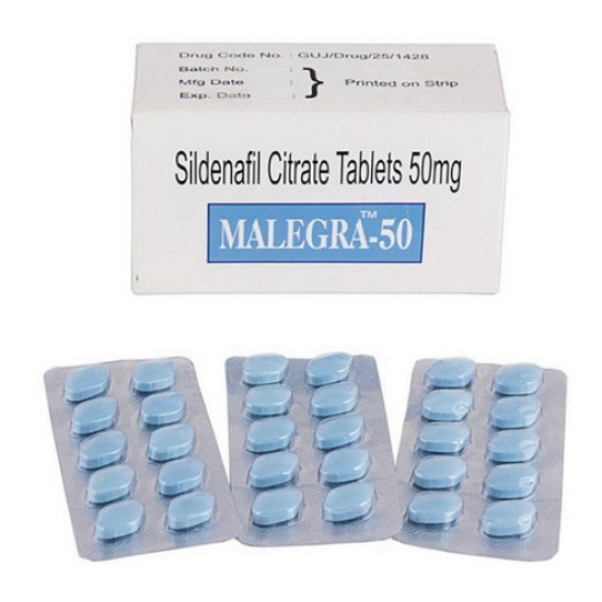 Malegra 50 Mg | Uses, Side Effects, Dosage | Buyrxsafe