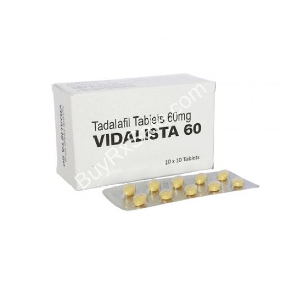 Order Vidalista 60 mg Online 0.99 Per Tablets Tadalafil