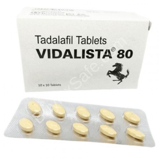 Vidalista 80mg, Tadalafil Best To Treat Erectile Dysfunction